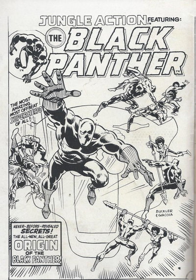 Jungle Action Featuring: The Black Panther (Yaffa/Page, 1982 series) [nn] ([May 1982?]) — Origin of the Black Panther