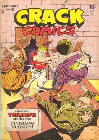 Crack Comics (Quality, 1940 series) #62 (September 1949)