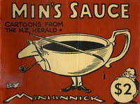 Min's Sauce: Cartoons from the N.Z. Herald (W&H Ltd., 1976 series) [nn] ([1976?])
