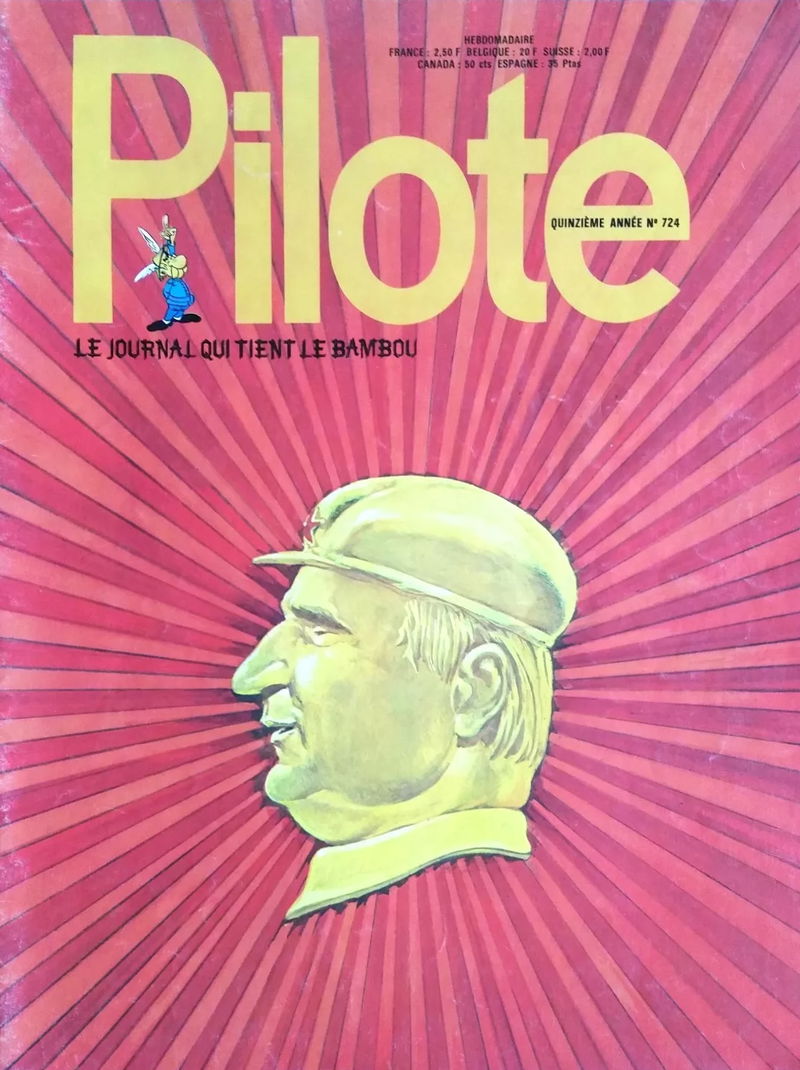 Pilote (Dargaud, 1960 series) #724 (September 1973)