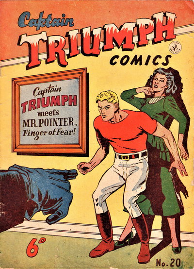 Captain Triumph Comics  #20 ([April 1950?])