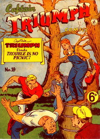 Captain Triumph Comics  #19 ([February 1950?])