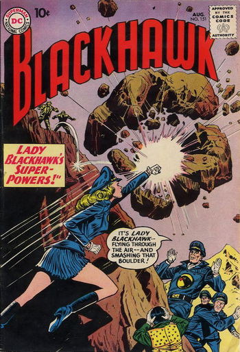 Lady Blackhawk's Super-Powers!