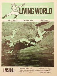 Captain 'Akat-Vite' Presents Living World: Magazine for Young People (Nicholas, 1970 series)  #5 ([March 1971?])