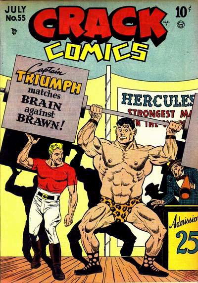 Crack Comics  #55 (July 1948)
