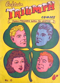 Captain Triumph Comics (Color Comics, 1949 series)  #15 ([June 1949?])
