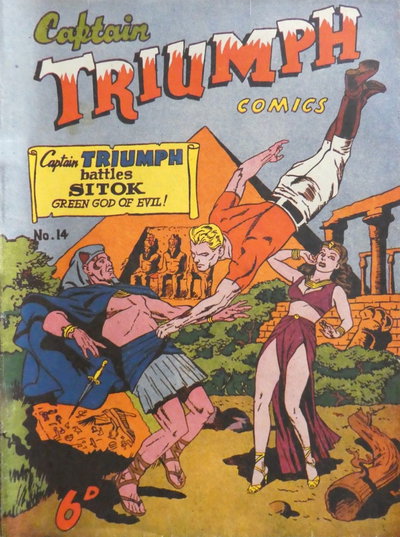 Captain Triumph Comics  #14 ([April 1949?])