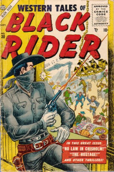 Western Tales of Black Rider  #30 (September 1955)