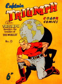 Captain Triumph Color Comics  #13 ([February 1949?])