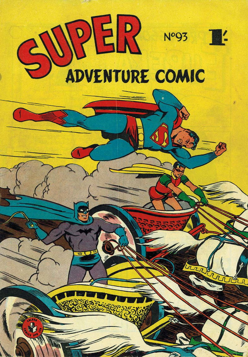 Super Adventure Comic (Colour Comics, 1950 series) #93 ([March 1958?])