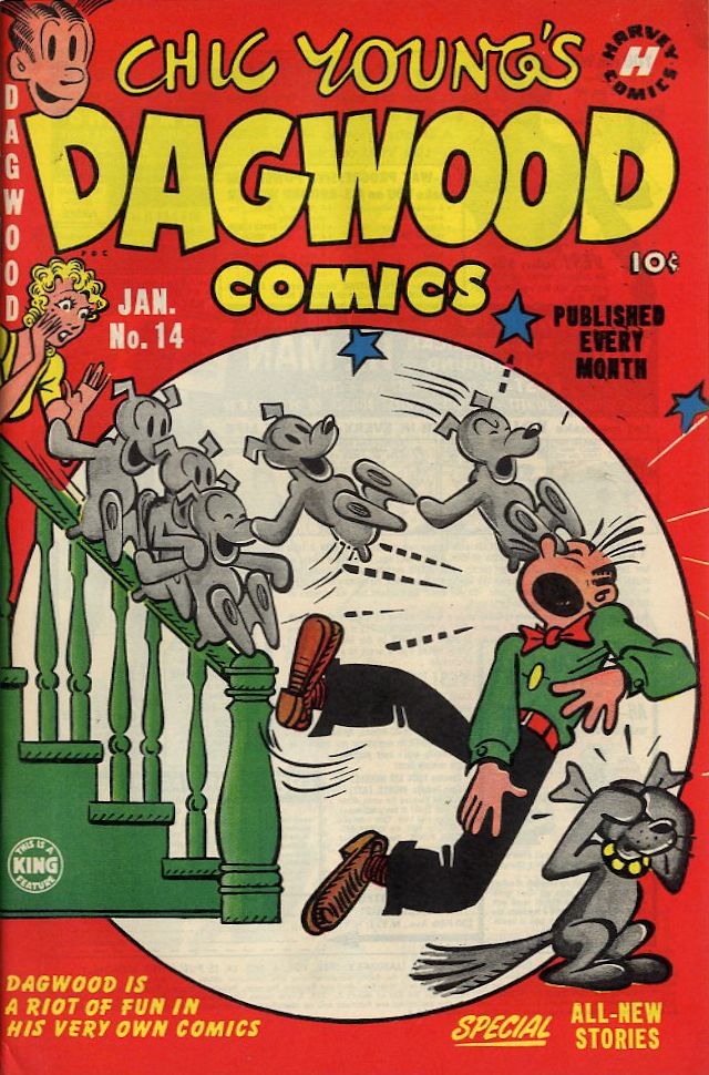 Chic Young's Dagwood Comics (Harvey, 1950 series) #14 (January 1952)