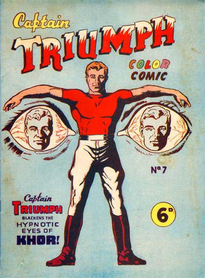 Captain Triumph Color Comic  #7 ([February 1948?])