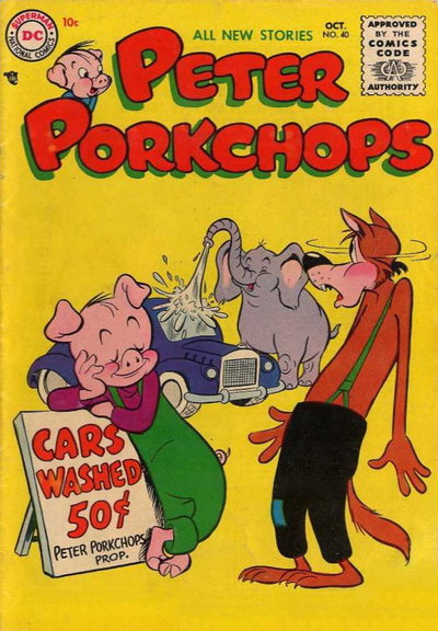 Peter Porkchops  #40 (October 1955)