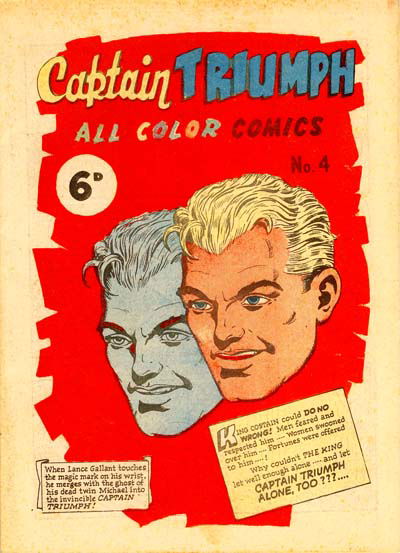 Captain Triumph All Color Comics (KGM, 1947 series) #4 [August 1947?]