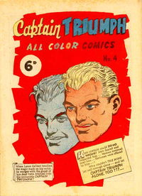 Captain Triumph All Color Comics (KGM, 1947 series)  #4 ([August 1947?])