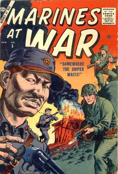 Marines At War  #5 (April 1957)