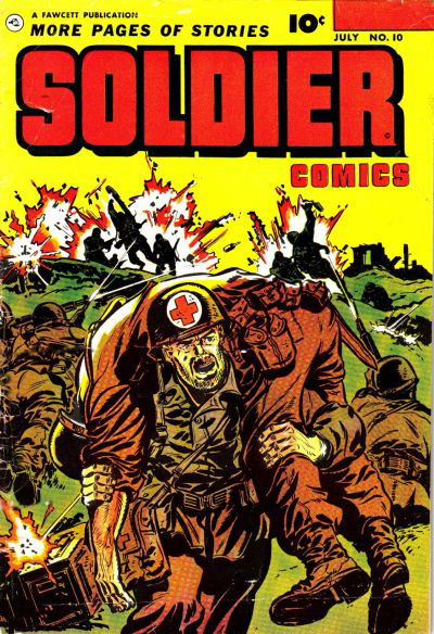 Soldier Comics (Fawcett, 1952 series) #10 July 1953