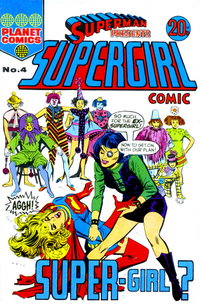 Superman Presents Supergirl Comic (Colour Comics, 1973 series)  #4 ([October 1973?])