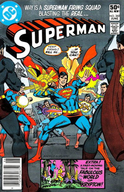 Superman (DC, 1939 series) #360 June 1981