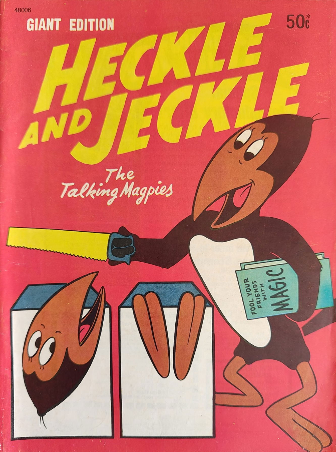 Heckle and Jeckle the Talking Magpies Giant Edition (Rosnock/SPPL, 1978?) #48006 ([1978?])