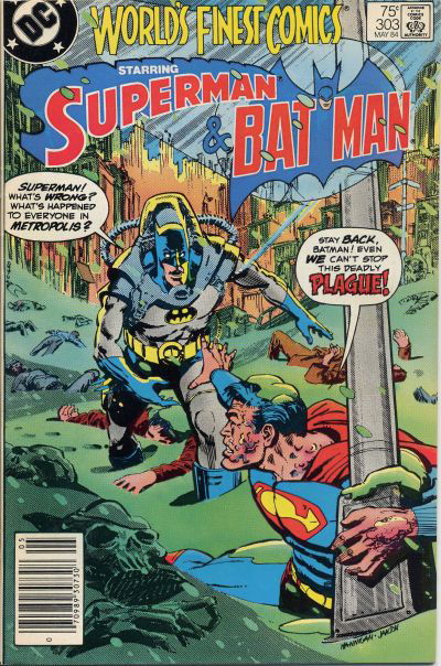 World's Finest Comics (DC, 1941 series) #303 May 1984