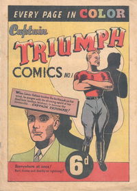 Captain Triumph Comics (KGM, 1947 series)  #1 ([February 1947?])
