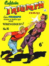 Captain Triumph Comics  #16 ([August 1949?])