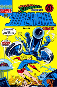 Superman Presents Supergirl Comic (KG Murray, 1973 series) #5