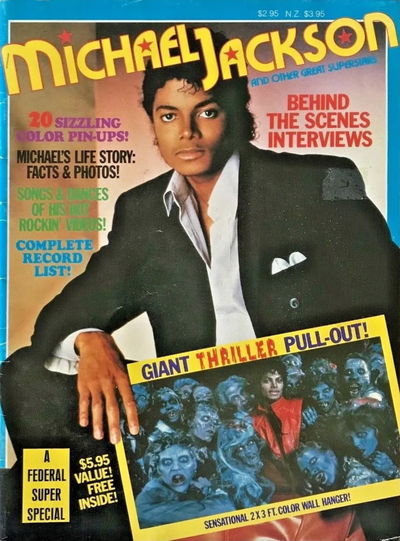 Michael Jackson and Other Great Superstars (Federal, 1984?)  [October 1984?]