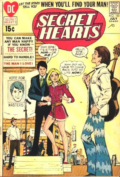 Secret Hearts (DC, 1949 series) #153 (July 1971)