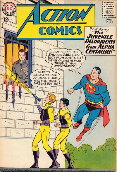 Action Comics (DC, 1938 series) #315 (August 1964)
