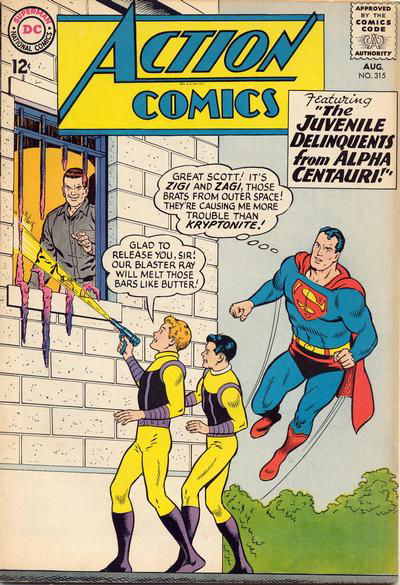 Action Comics (DC, 1938 series) #315 August 1964