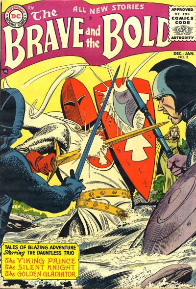 The Brave and the Bold (DC, 1955 series) #3 (December 1955-January 1956)