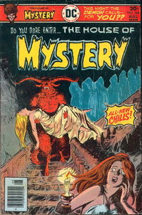 House of Mystery (DC, 1951 series)  #244 (August 1976) — This Night the Demon Calls -- For You??