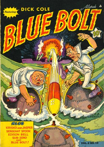 Blue Bolt  v2#10 (March 1942)