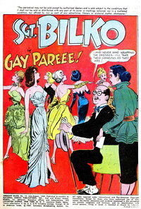 Gay Pareee! (<span class="fw-500">Sergeant Bilko</span>  #14 (July-August 1959)), page 1