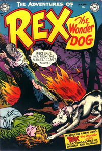 The Adventures of Rex the Wonder Dog (DC, 1952 series) #1 (January-February 1952)