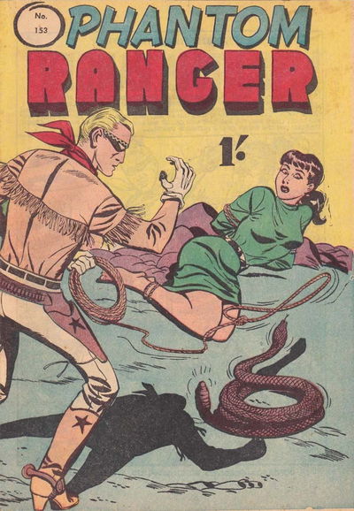 Phantom Ranger (Tricho, 1958 series) #153 [September 1962?]