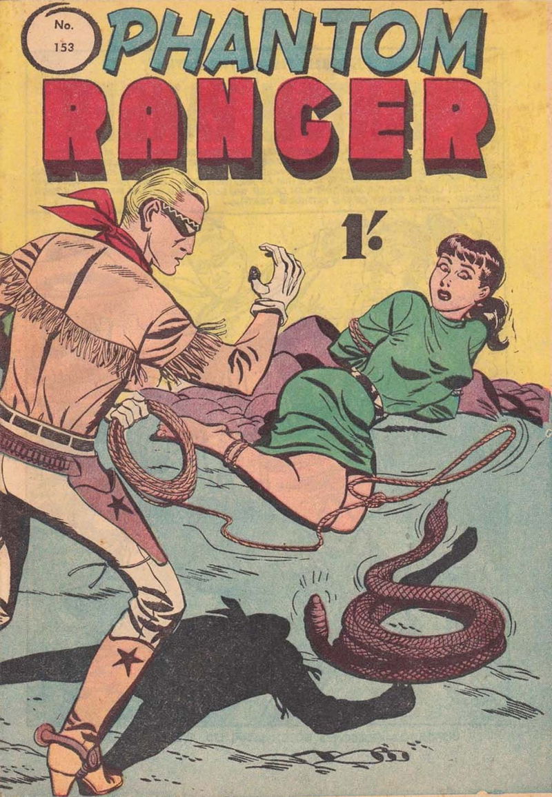Phantom Ranger (Tricho, 1958 series) #153 ([September 1962?])