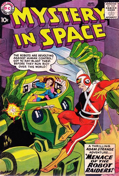 Mystery in Space (DC, 1951 series) #53 (August 1959)
