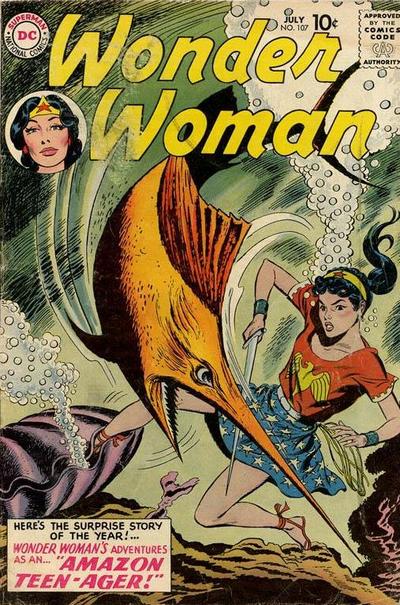 Wonder Woman (DC, 1942 series) #107 (July 1959)