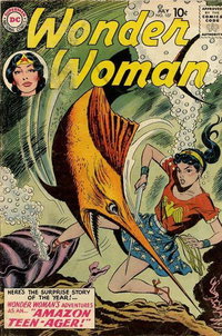 Wonder Woman (DC, 1942 series)  #107 (July 1959) — Amazon Teen-Ager!