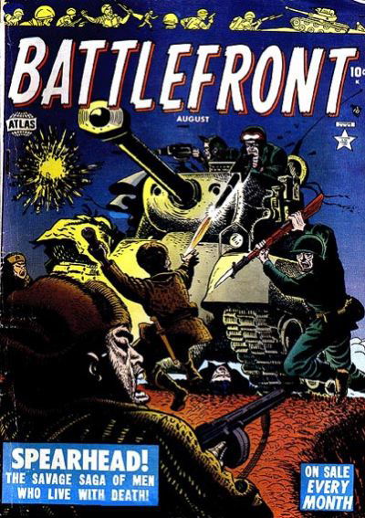 Battlefront (Marvel, 1952 series) #3 August 1952