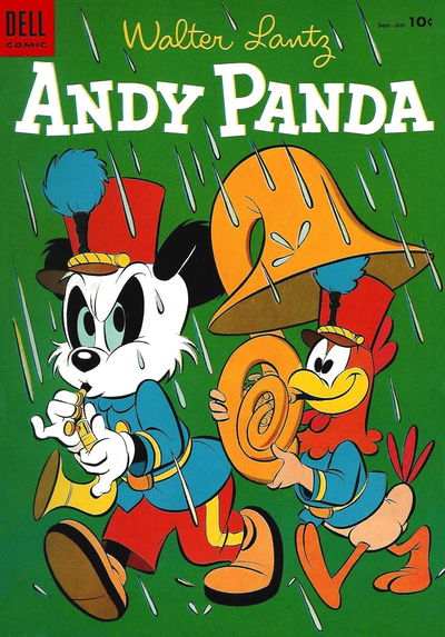 Walter Lantz Andy Panda (Dell, 1952 series) #27 (September-October 1954)