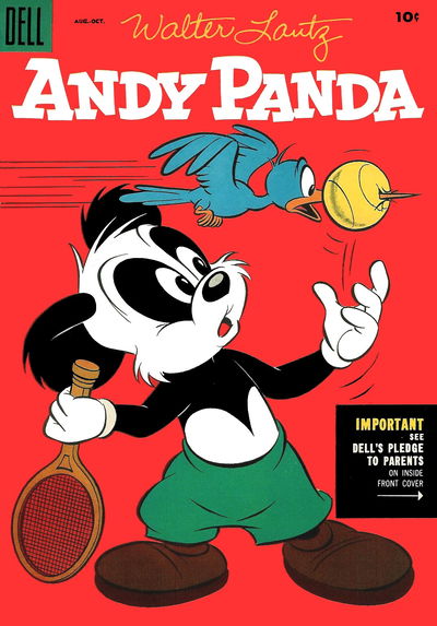 Walter Lantz Andy Panda (Dell, 1952 series) #31 (August-October 1955)