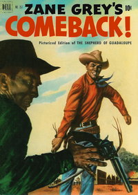 Four Color (Dell, 1942 series)  #357 ([November 1951?]) — Zane Grey's Comeback!