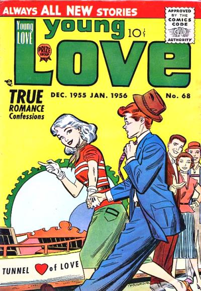Young Love (Prize, 1949 series) v7#2 (68) (December 1955-January 1956)