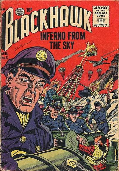 Blackhawk (Quality, 1944 series) #87 (April 1955)