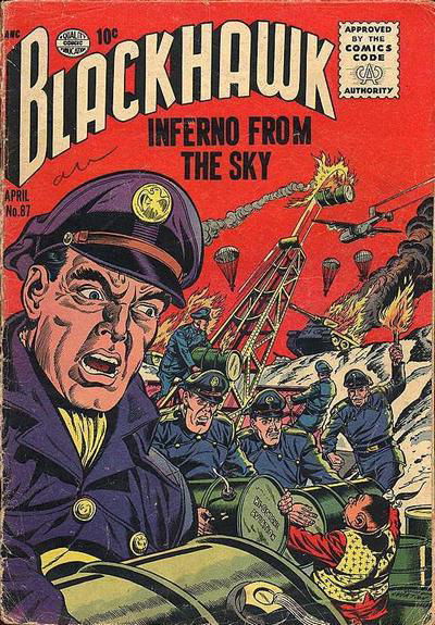 Blackhawk (Quality, 1944 series) #87 (April 1955)