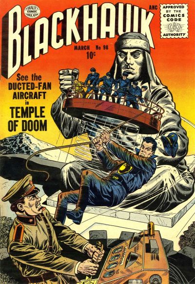 Blackhawk (Quality, 1944 series) #98 (March 1956)